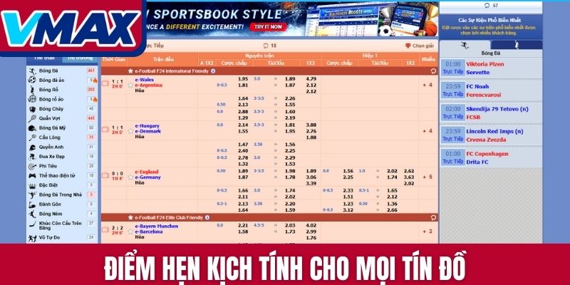 Điểm hẹn kịch tính cho mọi tín đồ