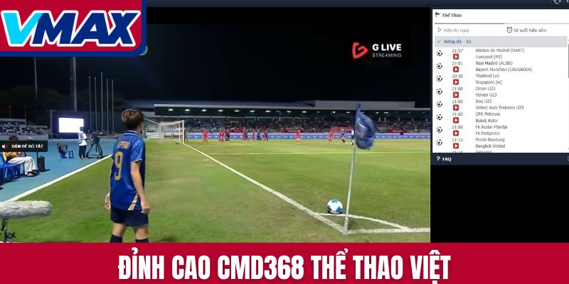 Đỉnh cao CMD368 thể thao Việt