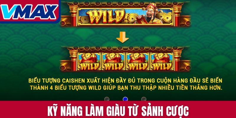 Kỹ năng làm giàu từ sảnh cược