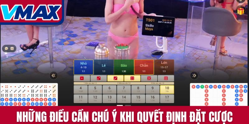 Những điều cần chú ý khi quyết định đặt cược