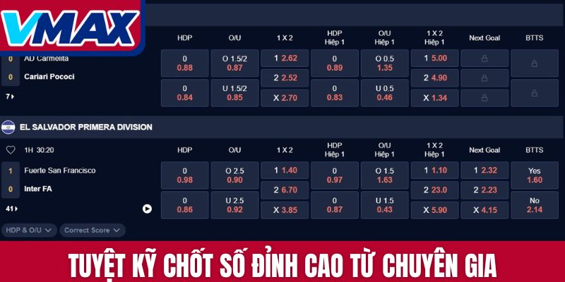 Tuyệt kỹ chốt số đỉnh cao từ chuyên gia