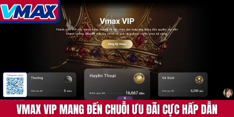 VMAX VIP mang đến chuỗi ưu đãi cực hấp dẫn